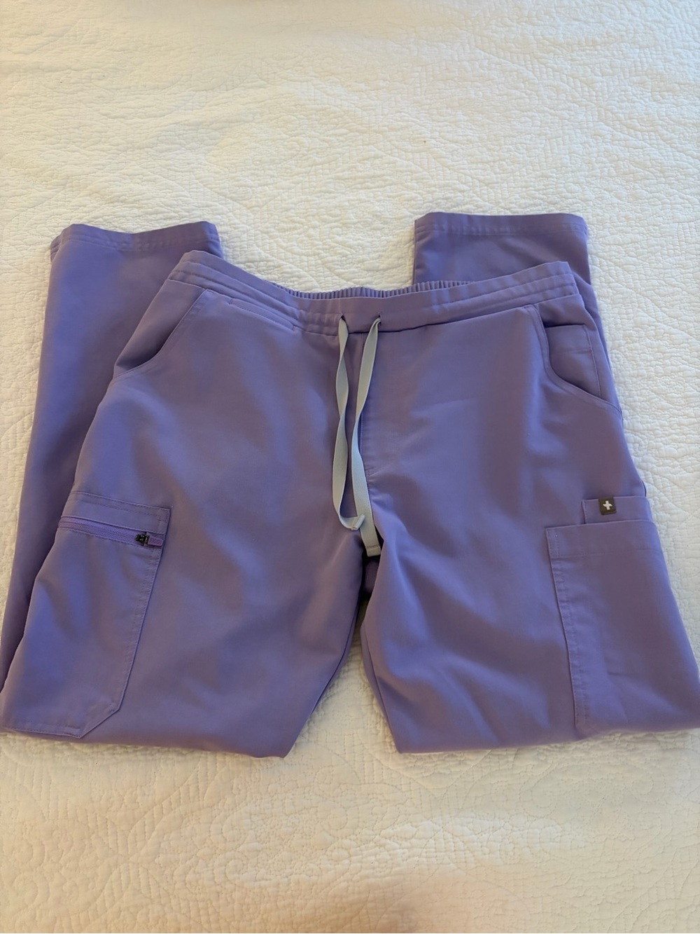Figs Lavender Cargo Pants - Women's